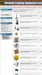 Mobile Screenshot of baseball-training-equipment.com